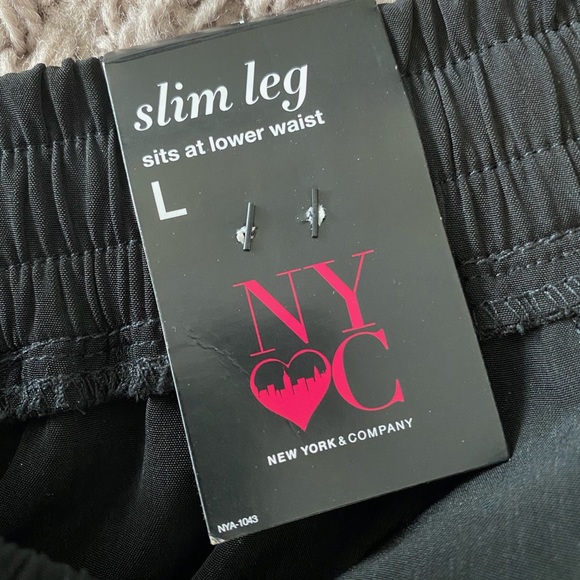 Brand New with Tags NY&C Black Joggers - Picture 4 of 9